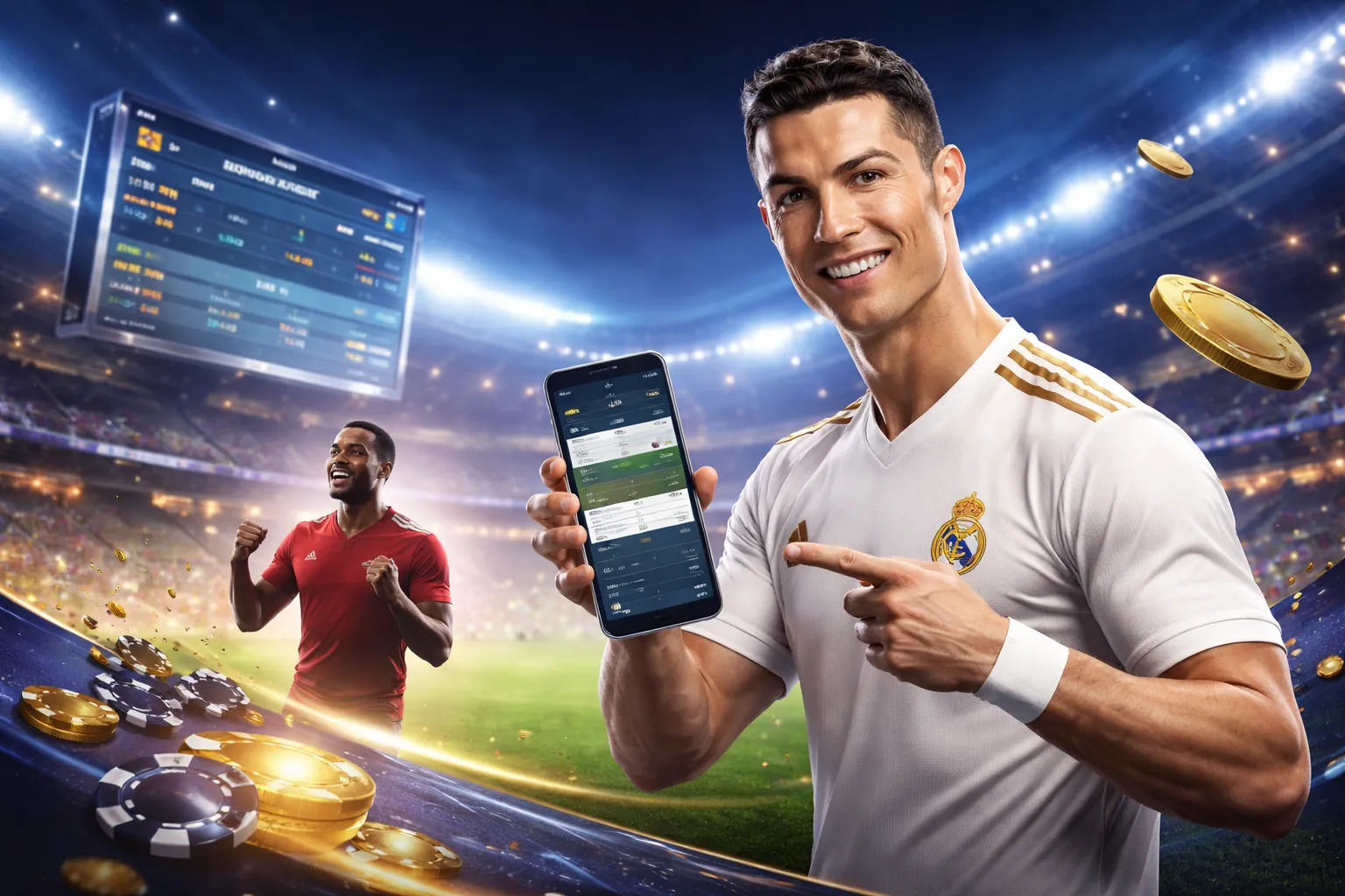 Hình ảnh tổng quan về cá cược thể thao f68bet